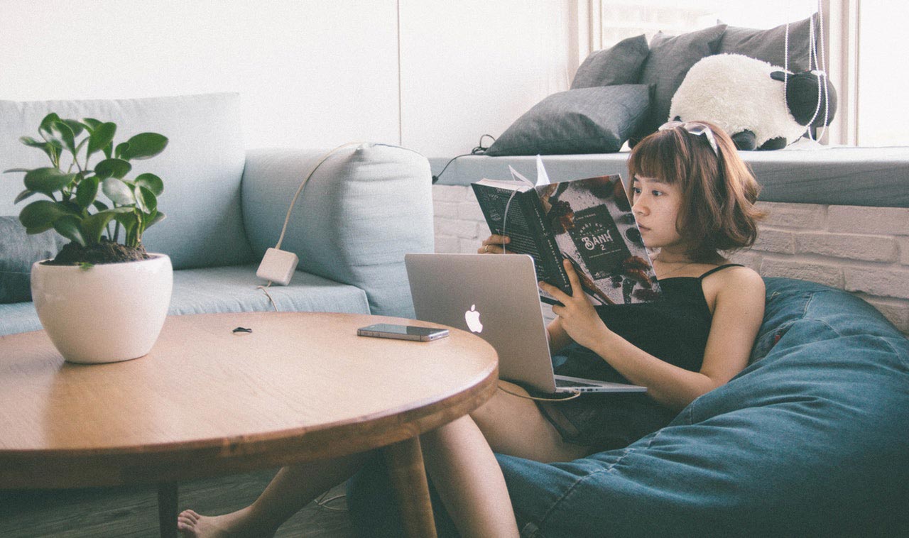 Design for Conscious Living - Celia Alida Rutte Shares Fun Tips on Back to School Decor - Creating a Comfortable Space for Study - Photo of Girl Reading - Photo by Tranmautritam from Pexels