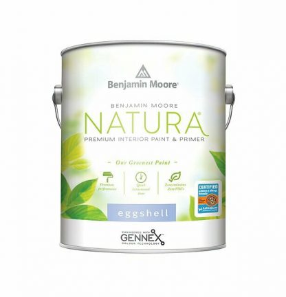 A one gallon container or Benjamin Moore Natura paint.